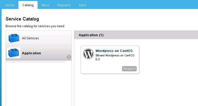 Deploying WordPress using vCloud Automation Center Application Services - vPirate